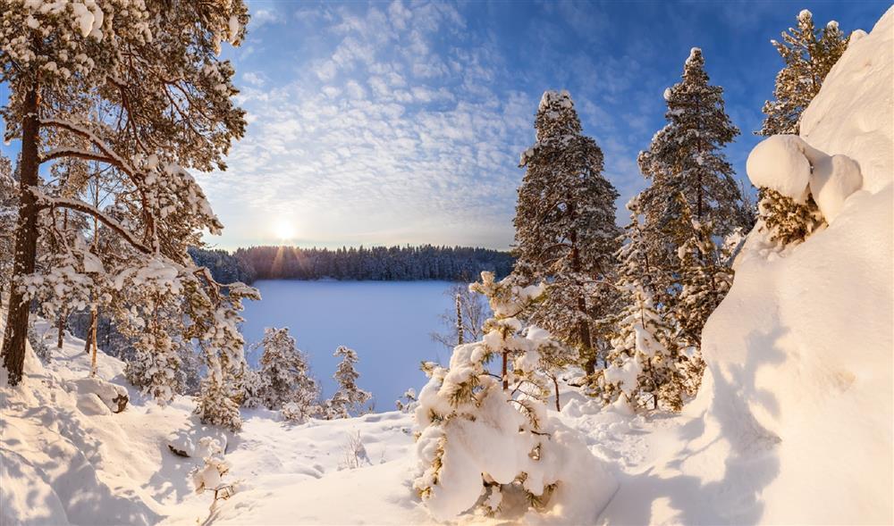 ТОП мест Ленинградской Карелии для зимних походов выходные достопримечательности ястребиное озеро